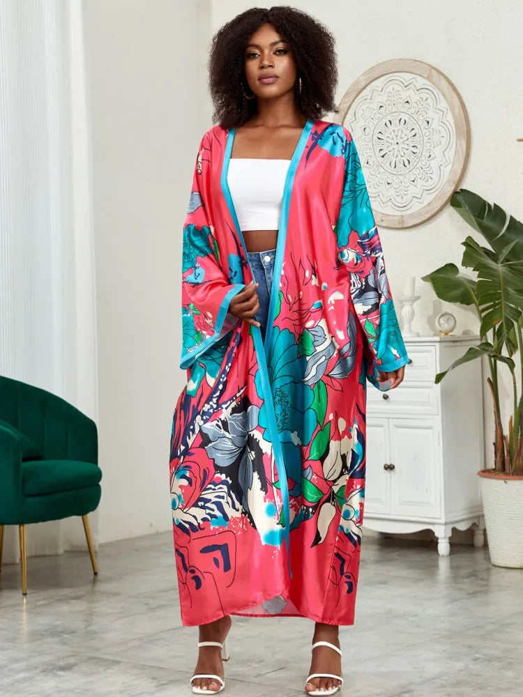 Goddess Print Dress/Robe