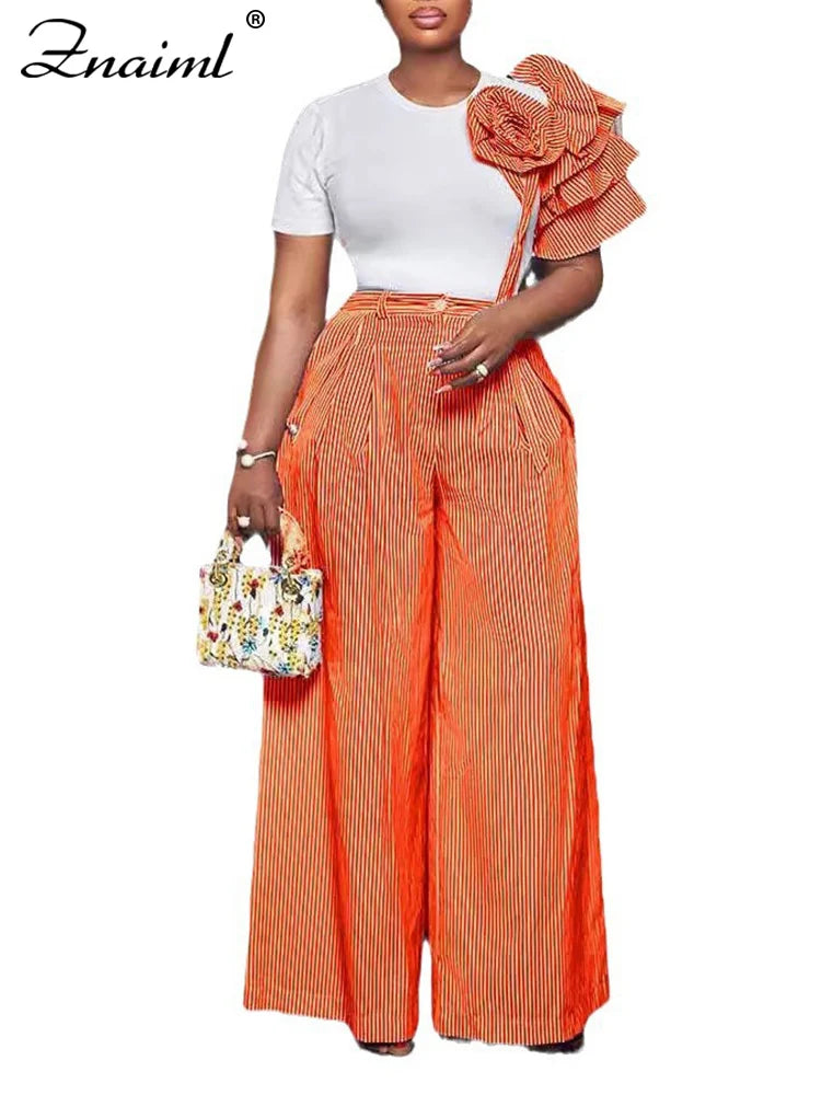 Rosette Poise Pant Suit