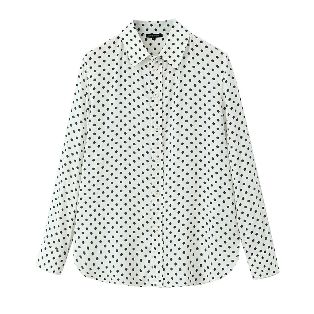 Gilda Polka Dot Print Suit