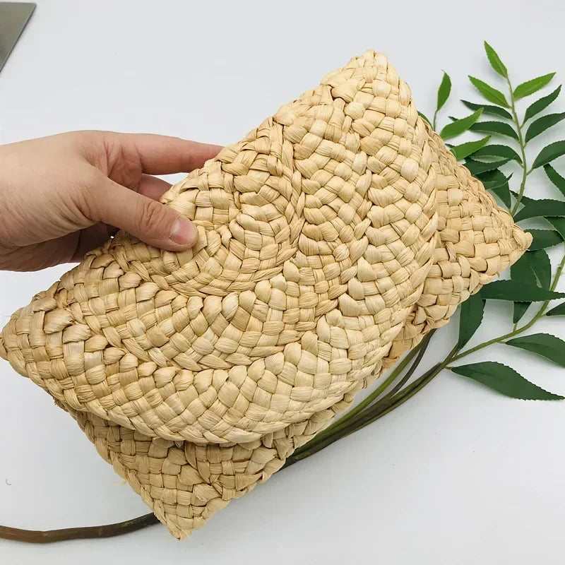 Savannah Straw Envelope Summer Bag