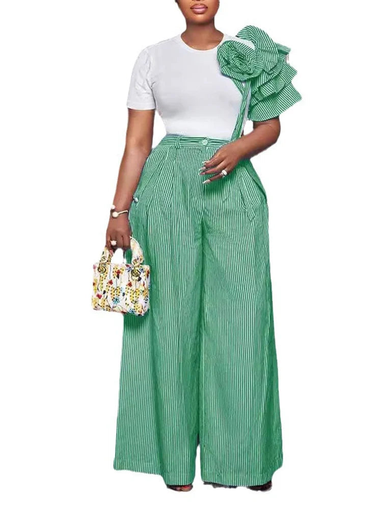 Rosette Poise Pant Suit