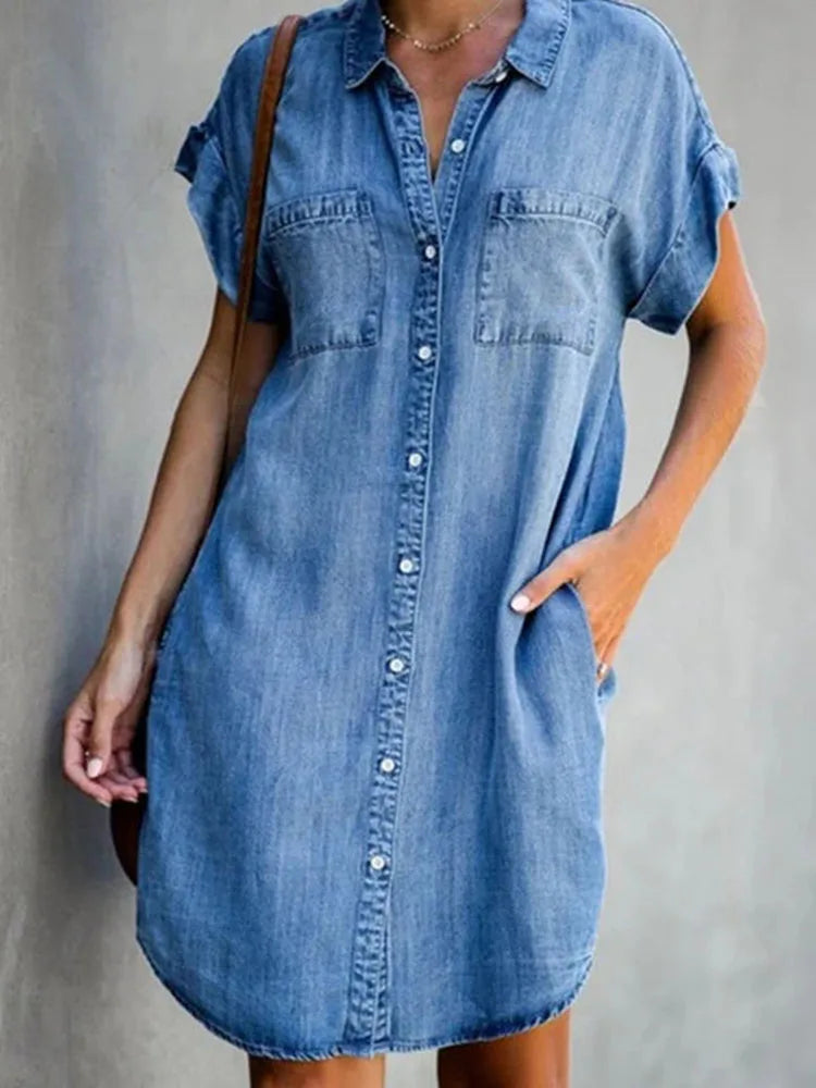 Ryde Denim Shirt Dress