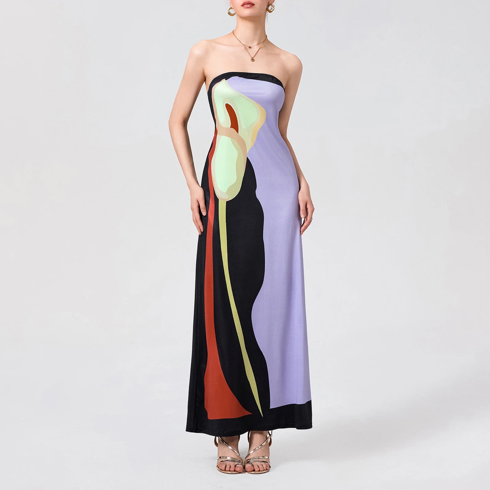 Aurora  Backless  Maxi Dress
