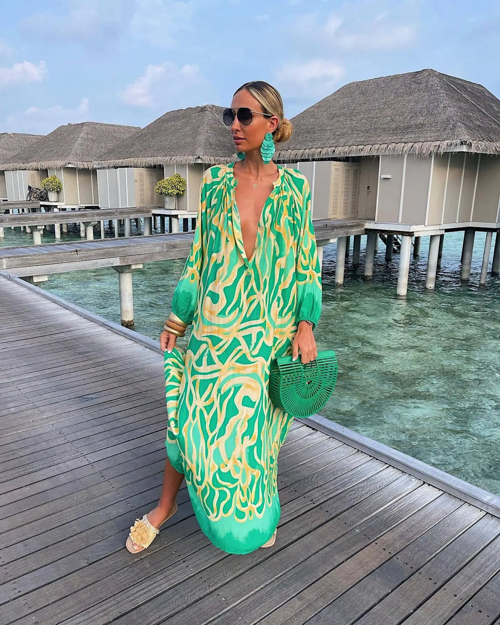 Naima Long Sleeve Maxi