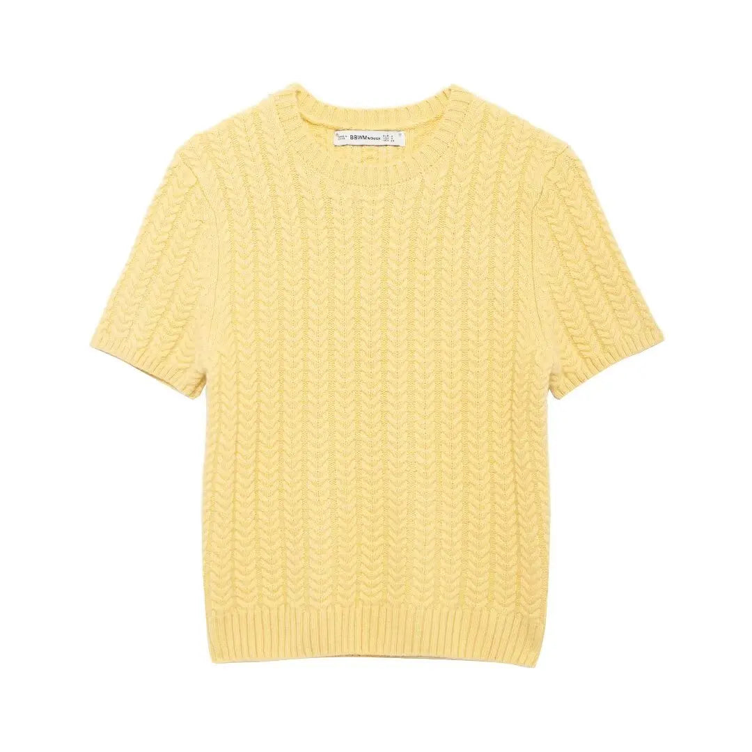 Women's Short Sleeve Sweater