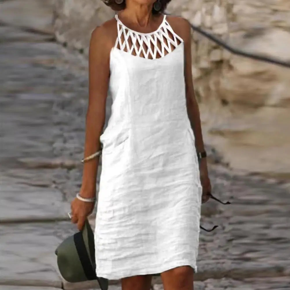 Maeve Cotton Linen Dress