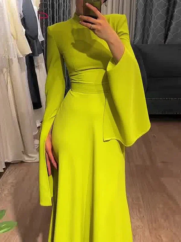 Amara Ruffle Sleeve Dress