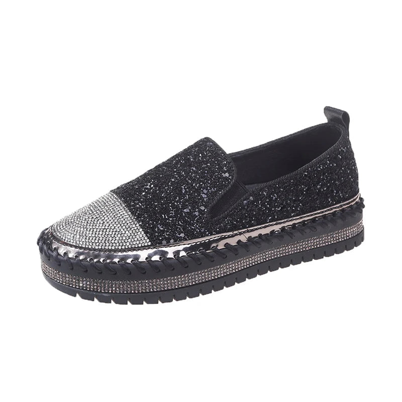Womens  Loafers Leather  Flats