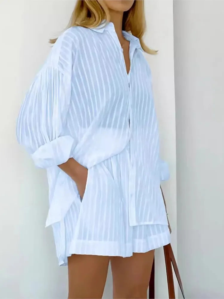 Summery Women Cotton Short