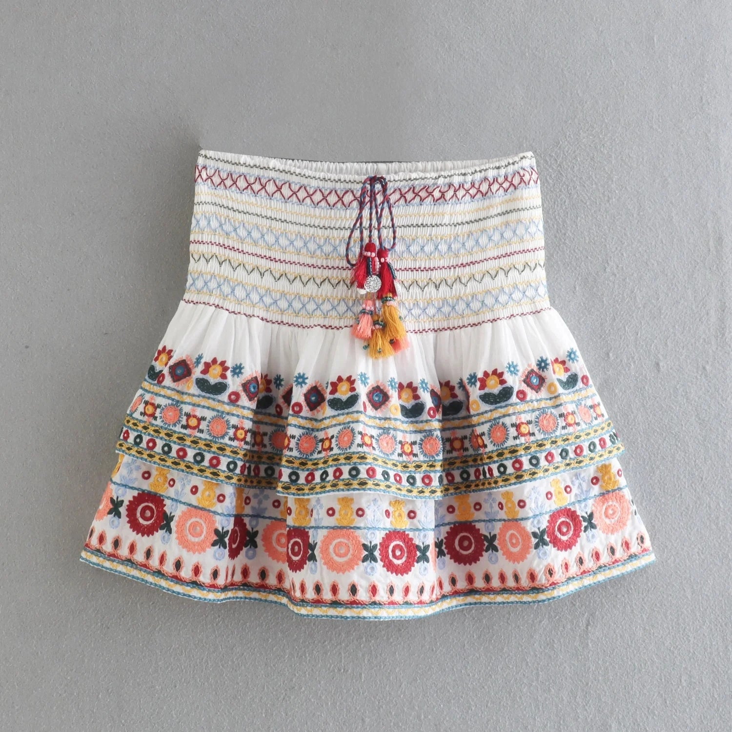 Sienna Tiered Long and Mini Skirt Set