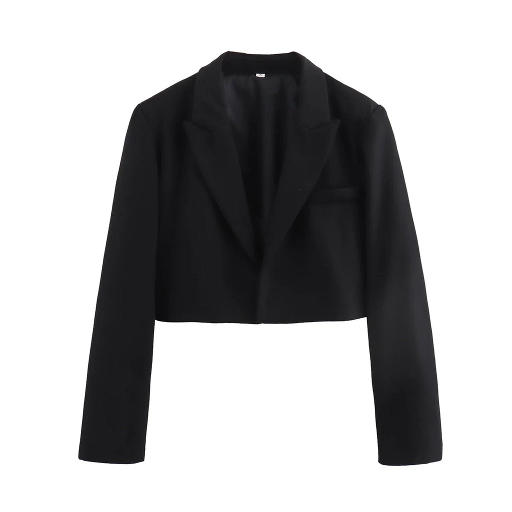Crop Jacket Top