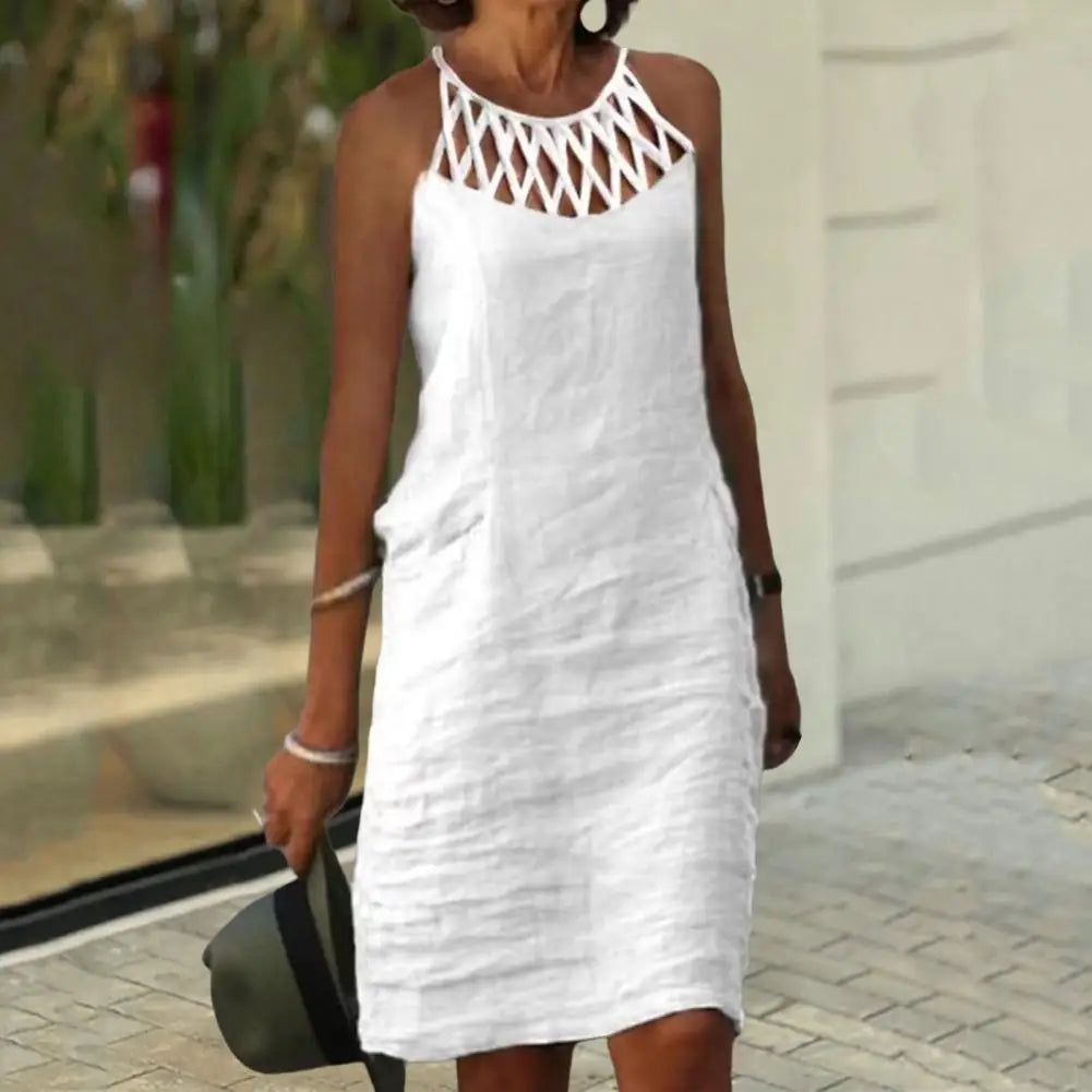 Maeve Cotton Linen Dress