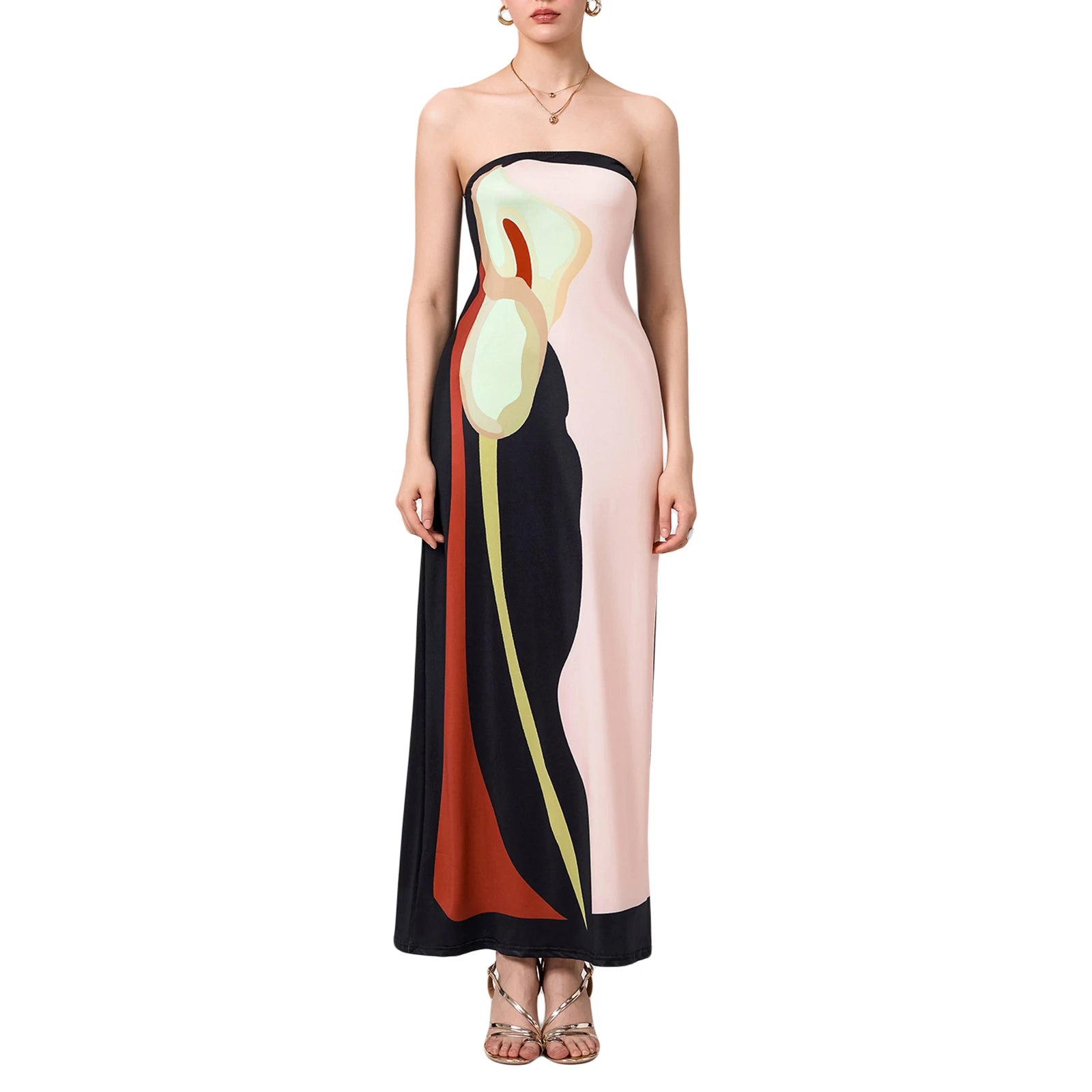Aurora  Backless  Maxi Dress