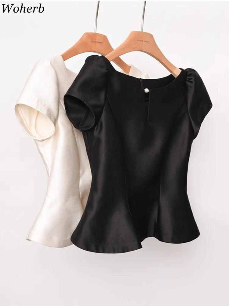 Zara Peplum Shirt