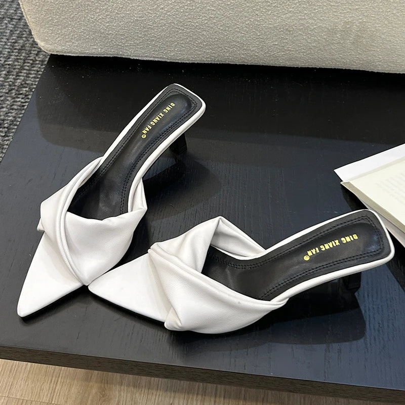 Women Outdoor Slippers High Heel