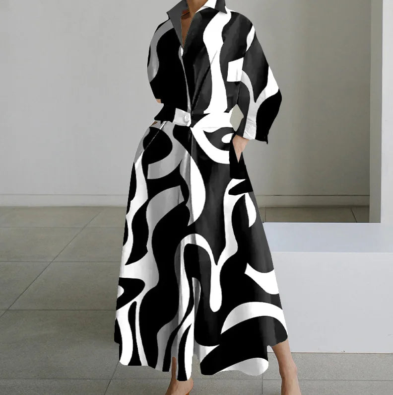 Summer Elegant Maxi Dress with Pocket