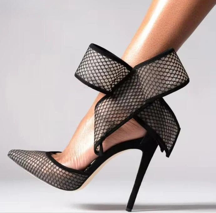 Evia Butterfly Knot High Heels