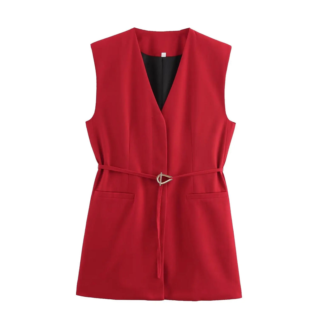Aria Vest and Wide Leg Pants