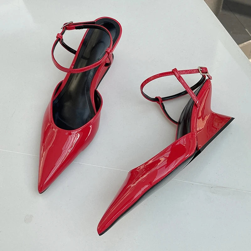 Ladies Strange Heel Shoes