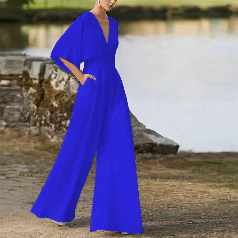 Lana  Mid-Waist Leg Jumpsuit
