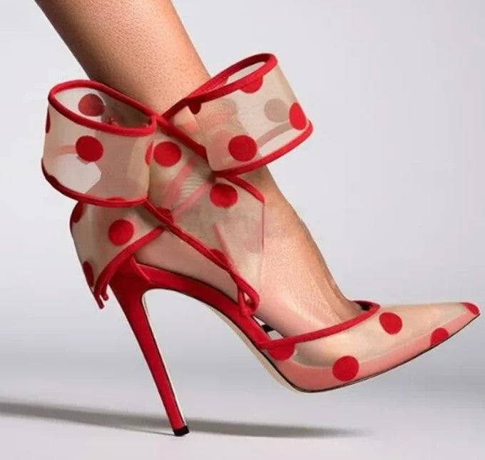 Evia Butterfly Knot High Heels
