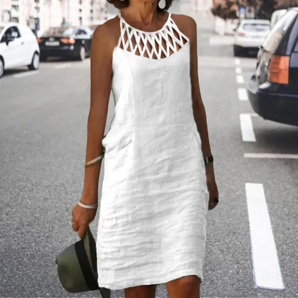 Maeve Cotton Linen Dress