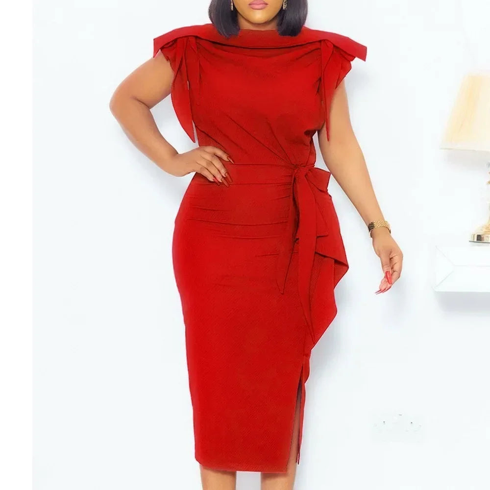 Lyral  Sleeveless Midi Dress