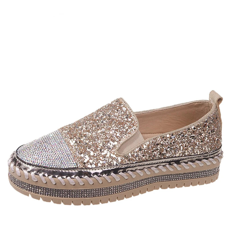 Womens  Loafers Leather  Flats