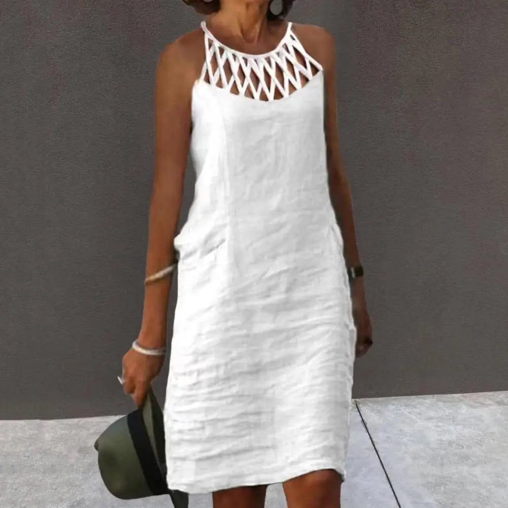 Maeve Cotton Linen Dress