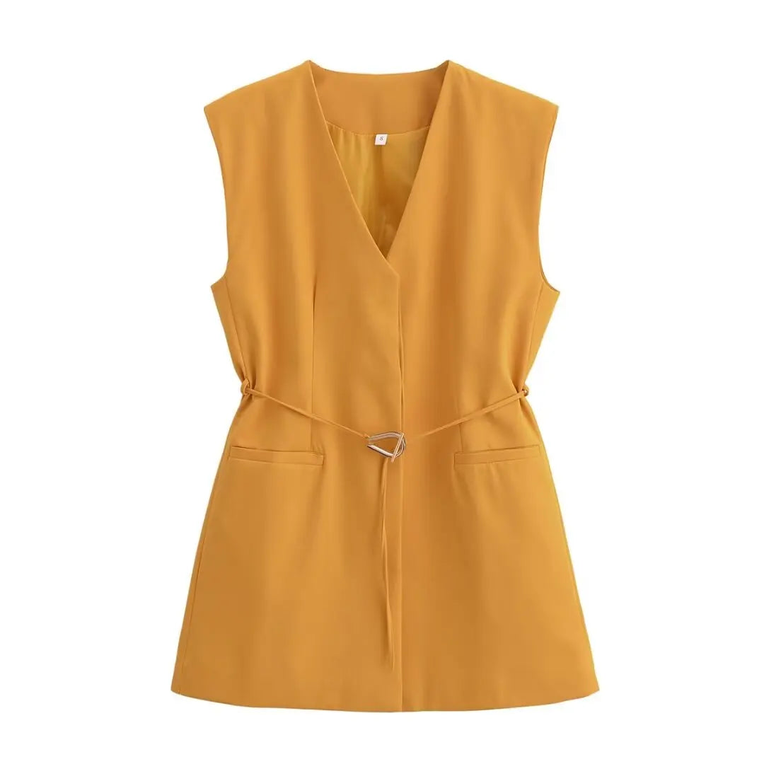 Aria Vest and Wide Leg Pants