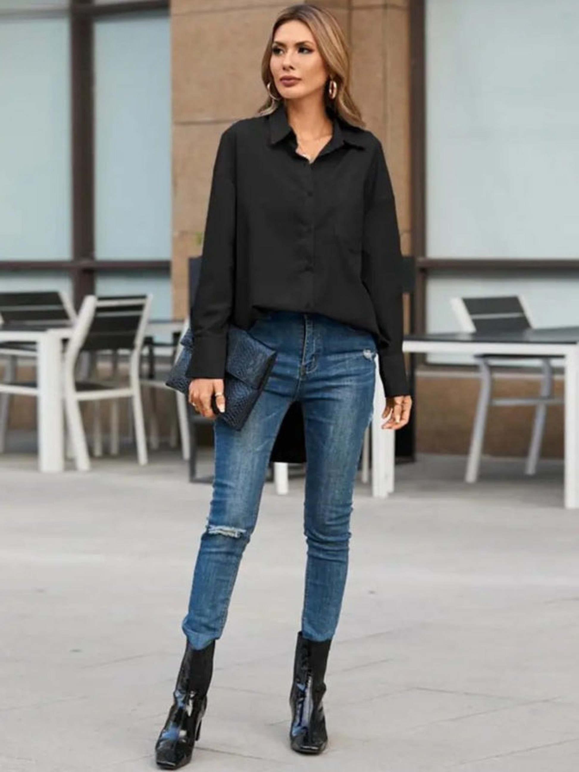 Ladies Long Sleeve Tops