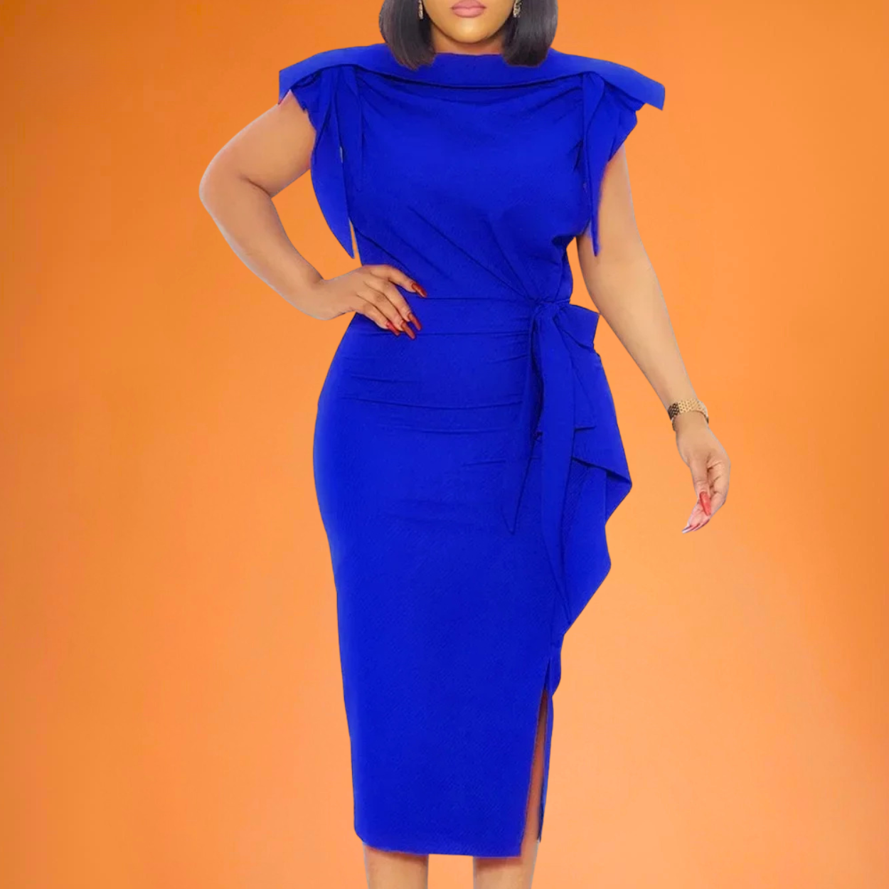 Lyral  Sleeveless Midi Dress