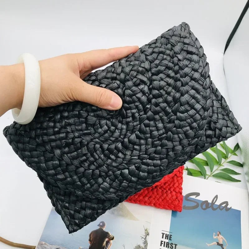 Savannah Straw Envelope Summer Bag