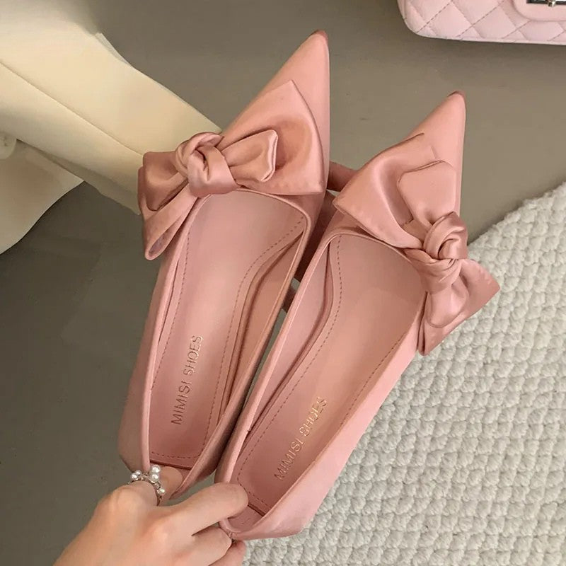 Ladies Low Heel Pumps Shoes