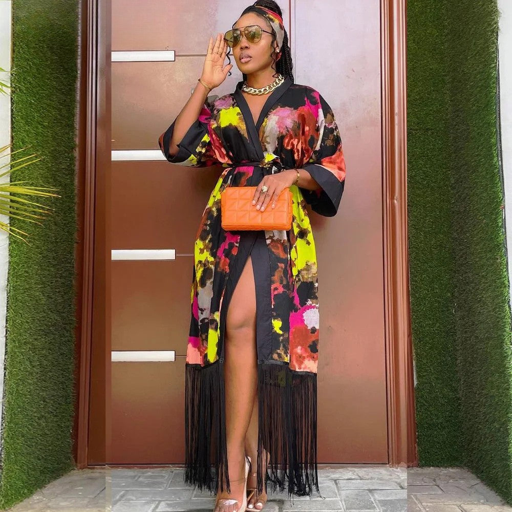 Amira Tassel Dress