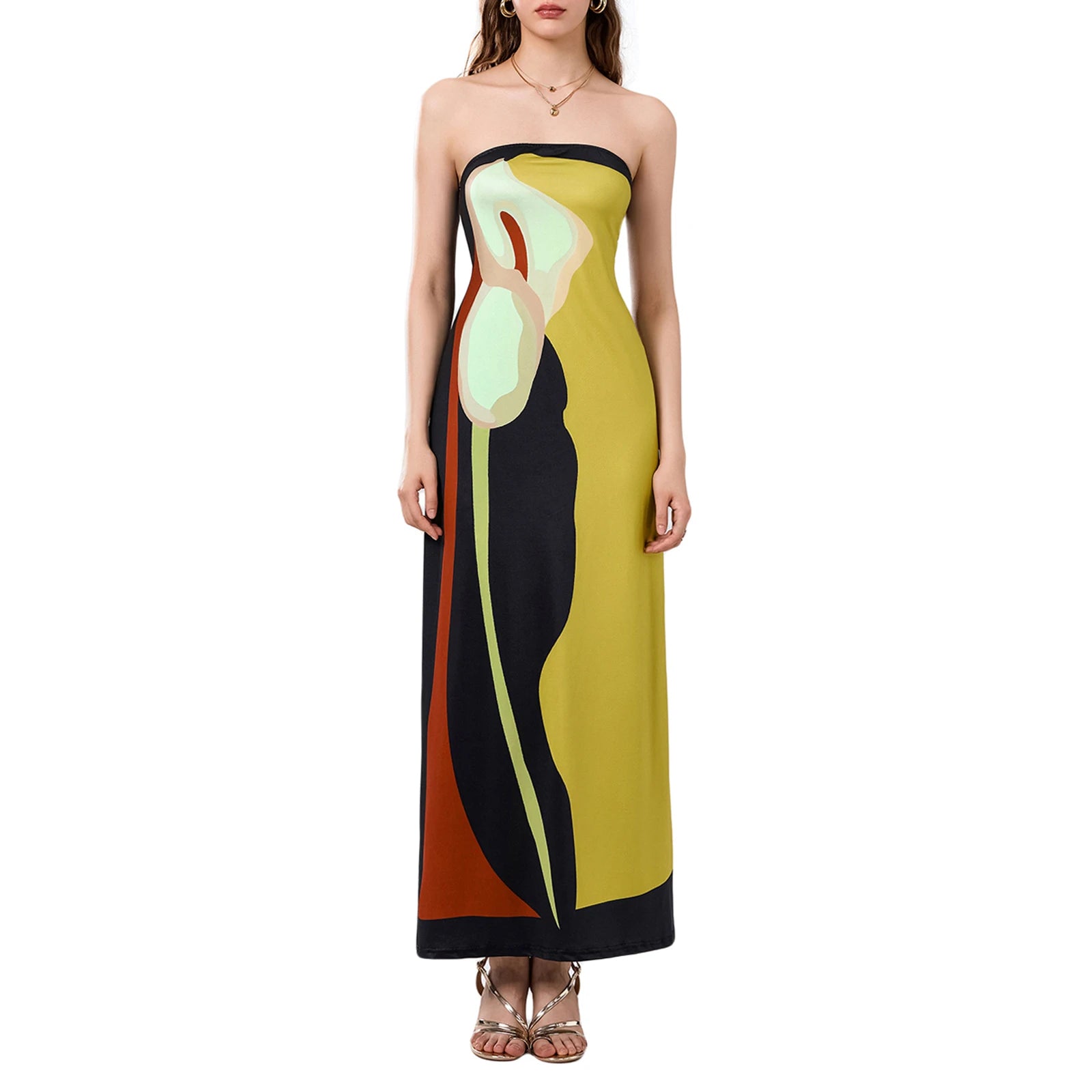Aurora  Backless  Maxi Dress