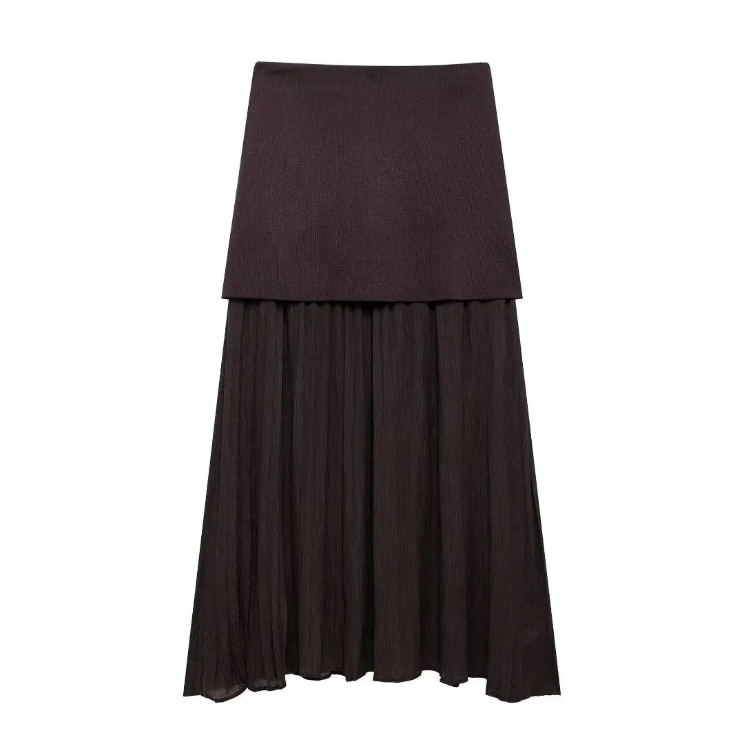 Casual Suit Fashion Knitted V-Neck Sleeveless