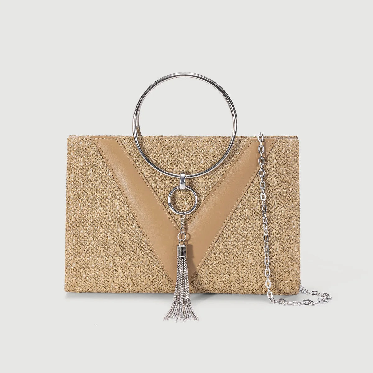 Amara Straw Elegant Lady Hand bags