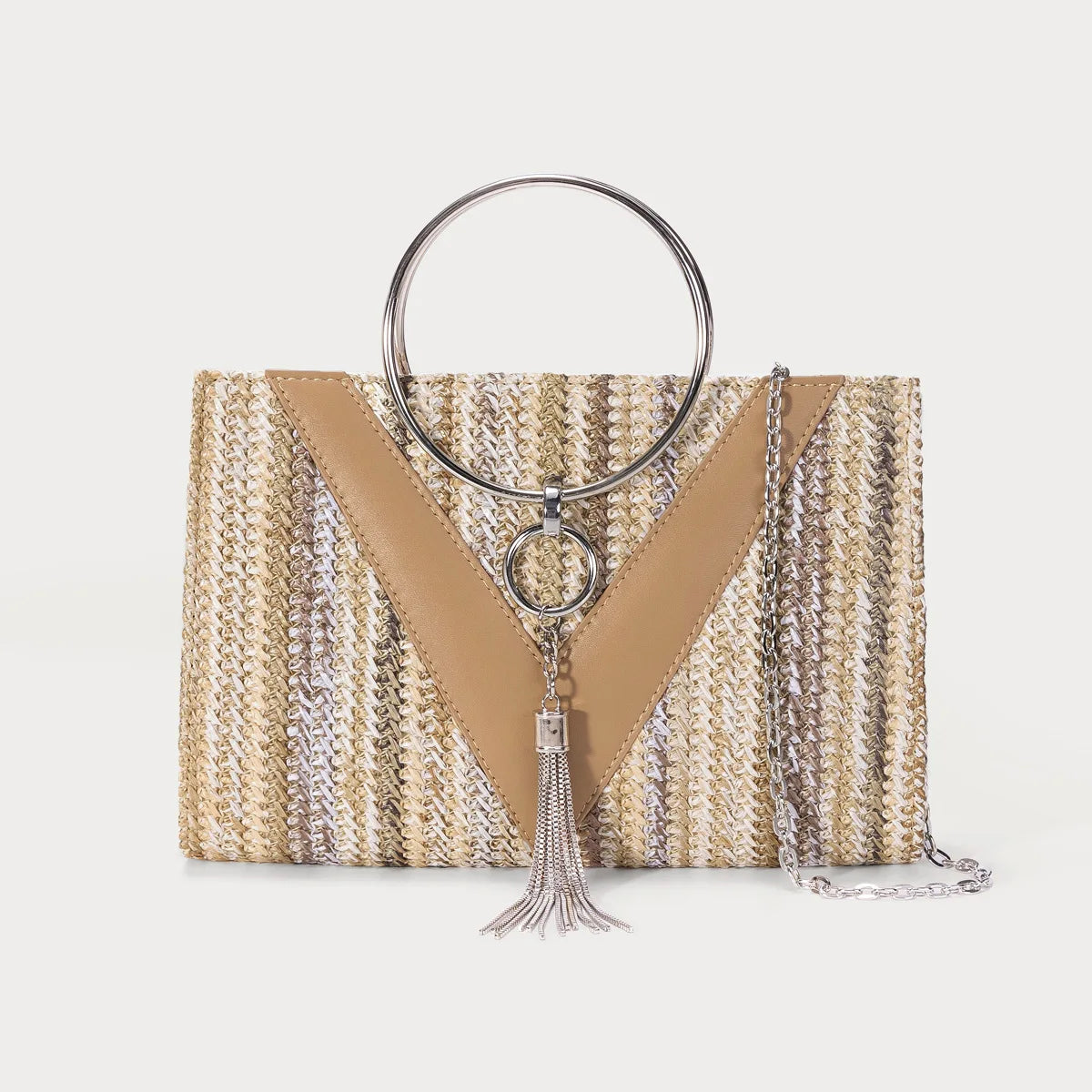 Amara Straw Elegant Lady Hand bags