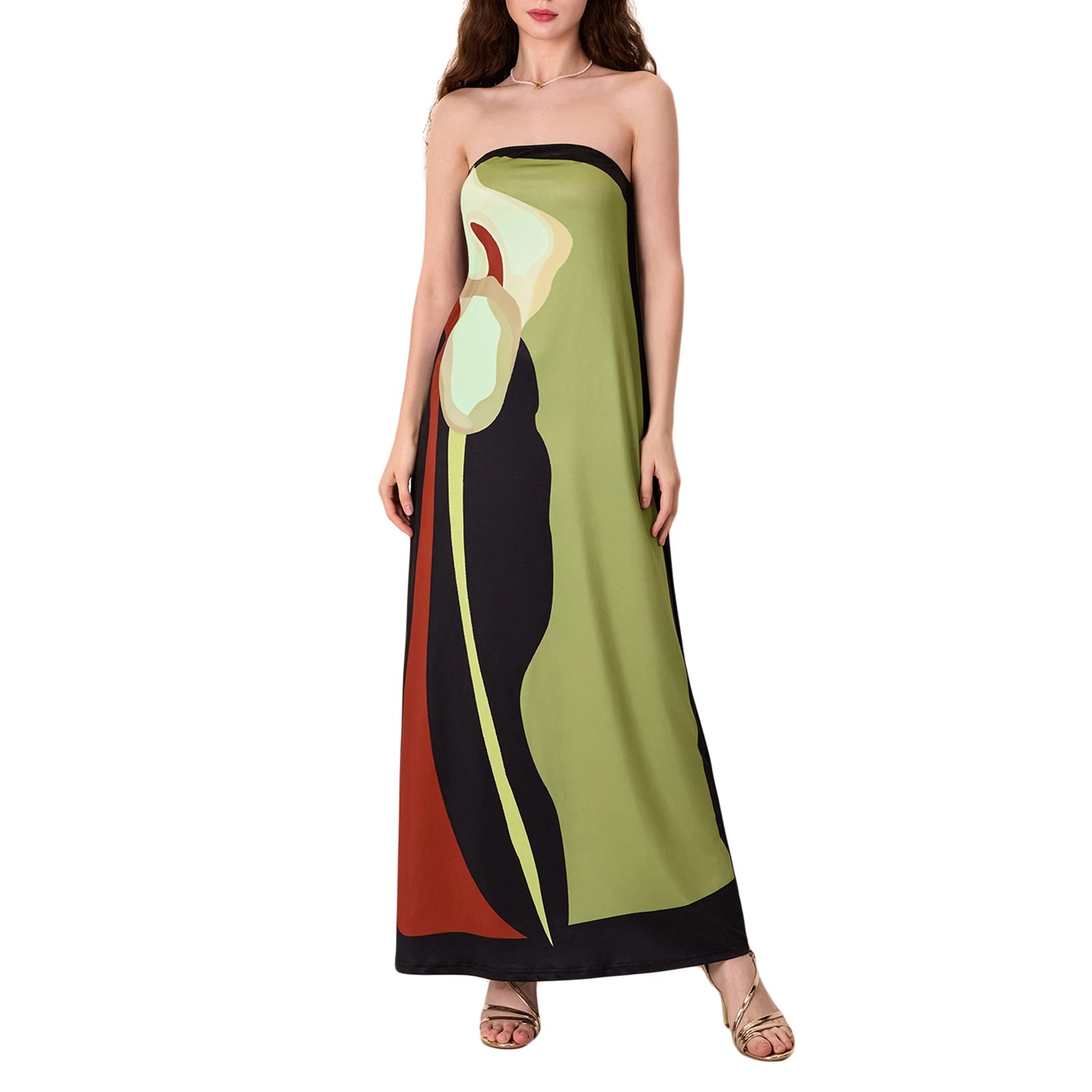Aurora  Backless  Maxi Dress