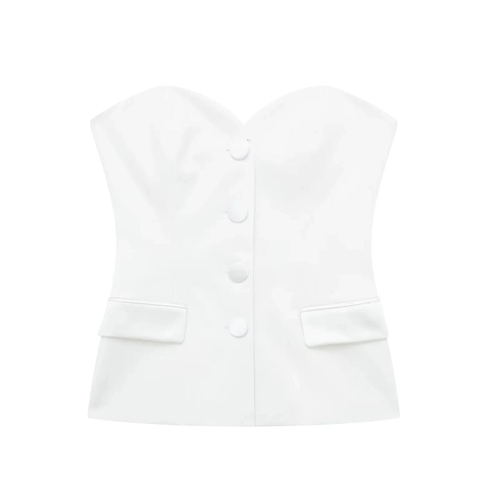 Auma Unique Bustier Top