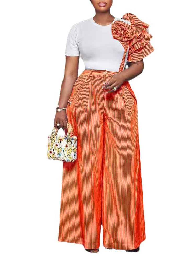 Rosette Poise Pant Suit