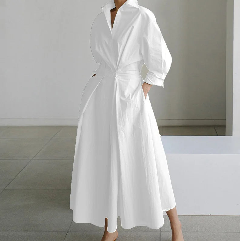 Summer Elegant Maxi Dress with Pocket