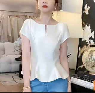 Zara Peplum Shirt